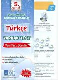 5. Sınıf Türkçe Yaprak Test